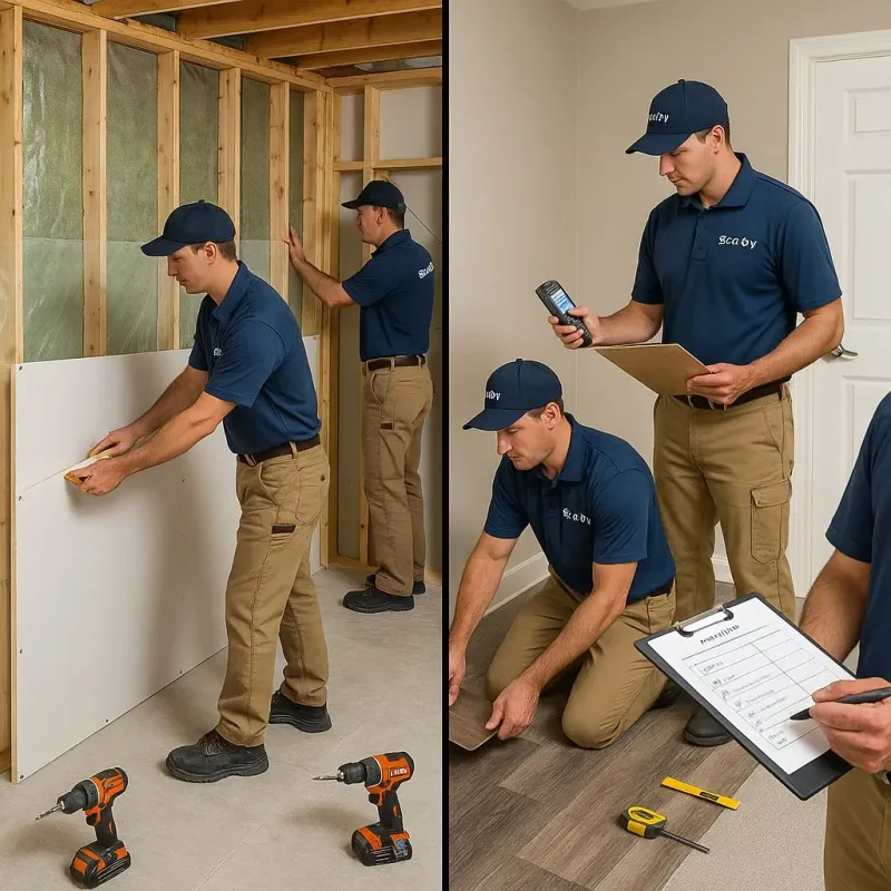 Repairs and Reconstruction process in King and Queen County, VA